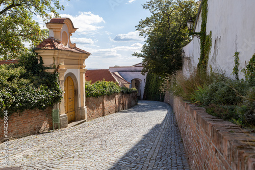 Mikulov - Wjazd na dziedziniec Pałacu