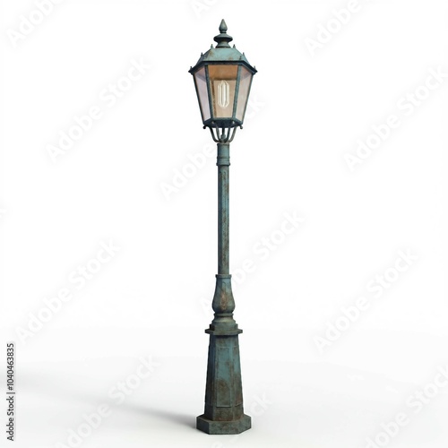 Classic Lantern Street Lamp for Outdoor Spaces