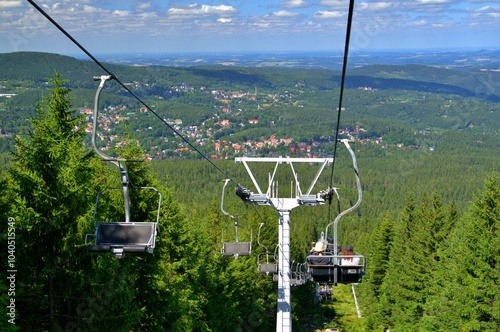 Szklarska Poręba kolejka linowa na Szrenicę