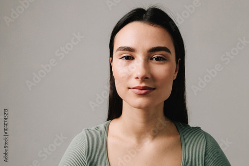 Blepharoplasty. Woman is having post-op bandage to prevent bleeding and hide traces of surgical intervention. Eye lids surgery blepharoplasty to remove eye bags and cope with aging.