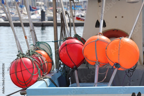 Flotteurs pour la pèche en mer