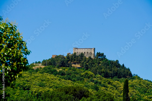 Medieval Castle of Moliterno, Potenza, Basilicata, Italy