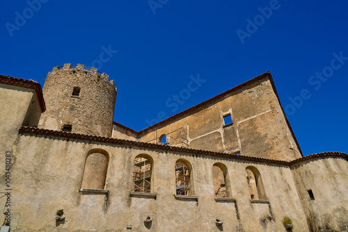 Medieval Castle of Moliterno, Potenza, Basilicata, Italy