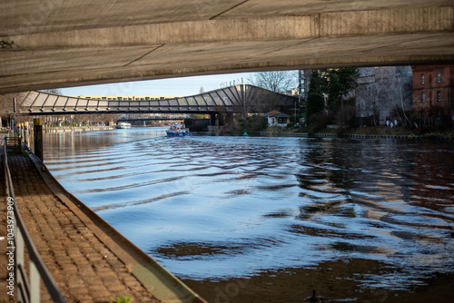 The Spandau waterfront in Berlin offers scenic views along the river, featuring charming promenades, lush greenery, and a vibrant atmosphere for relaxation.