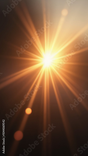 Radiant Sunlight Lens Flare Effect: Versatile PNG for Enhancing Digital Marketing, Web Design, and Print Projects