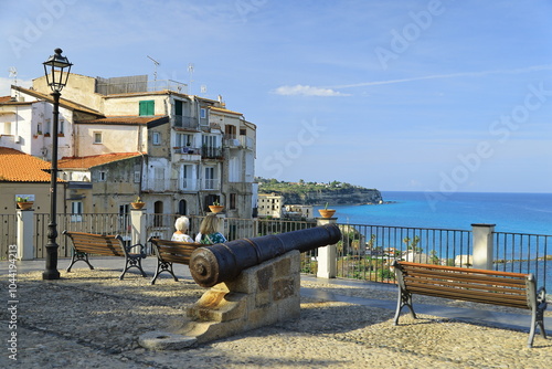 street of tropea, calabria, italy, vibo valentia