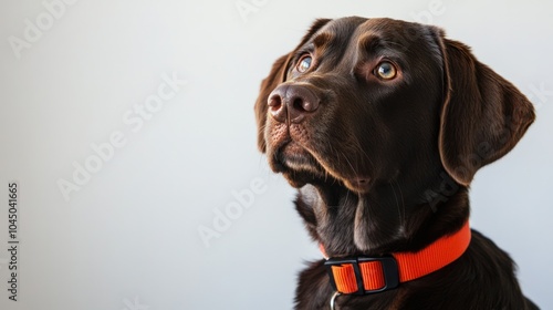 A medical alert dog trained to detect health emergencies, such as low blood sugar or seizures, before they happen