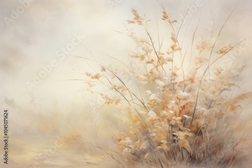 Wild bush painting backgrounds outdoors.