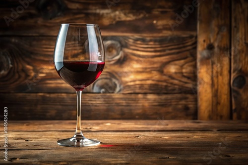 Red wine glass filled with full-bodied Cabernet Sauvignon on a rustic wooden table, wine and cheese, full bodied wine