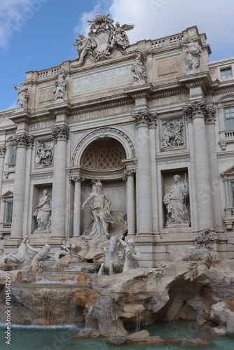 fountain Di Trevi in Rome - italy