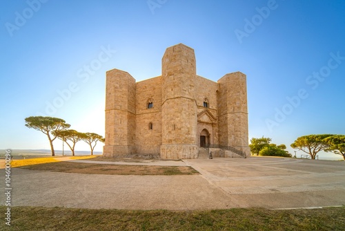 Fortress of Frederick II of Swabia, Castel del Monte, Andria, Western Murge, Barletta, Puliglia, Italy