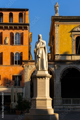 Piazza dei Signori also known as Piazza Dante, Verona, Veneto, Italy