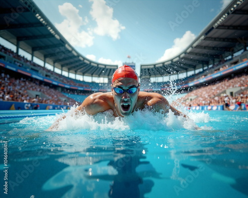 Igrzyska Olimpijskie. Olimpiada. Zawody sportowe. Zmagania sportowców. 