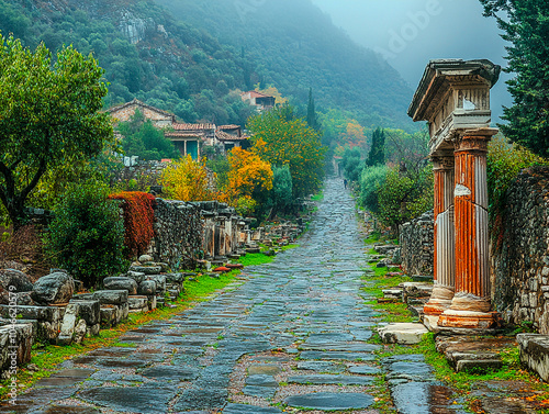 Timeless Elegance of Ancient Greek Ruins