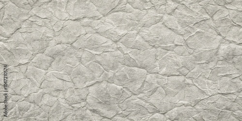 Stone crackle effect paper background with a gray monochrome texture seen from a bird's eye view