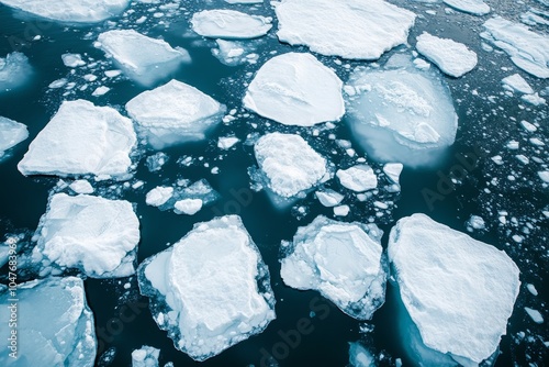 Melting glaciers and icebergs illustrate severe impacts of Gulf Stream collapse on Atlantic circulation and climate change