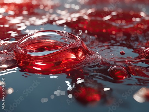 red water splash in ea