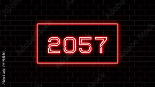 2057年のネオン文字