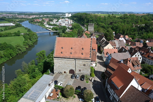 Blick vom Blauen Turm in Bad Wimpfen