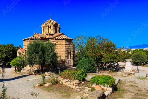 Church in Ancient Agora, Athens, Greece