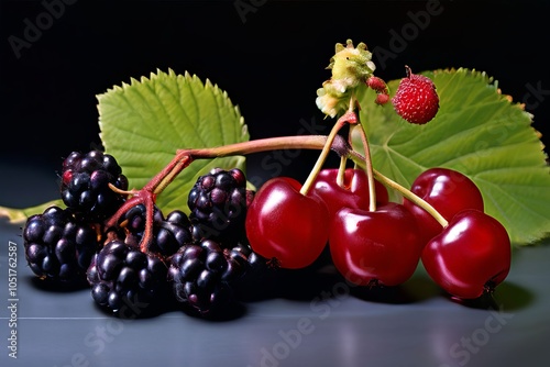 wild berries bearberrychokeberry mulberry juneberry serviceberry