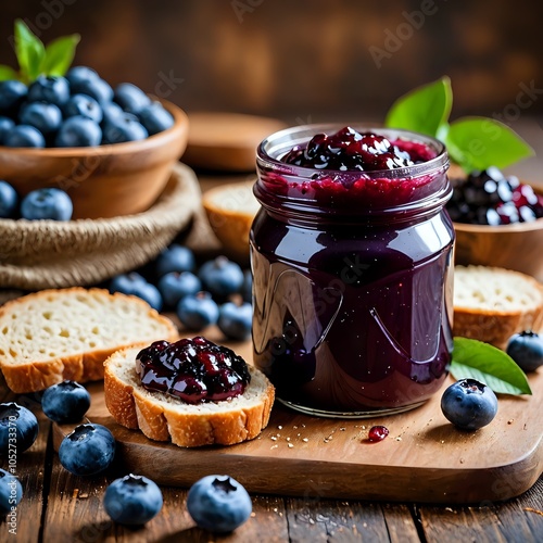 blueberry jam