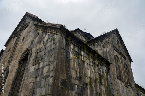 Astvatsatsin (Holy Mother of God) church of the Akhtala Monastery Fortress, one of the unique monuments of Christian history in the Caucasus, Armenia 