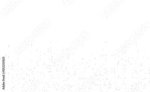 Digital technology background. Digital data dots gray pattern pixel background