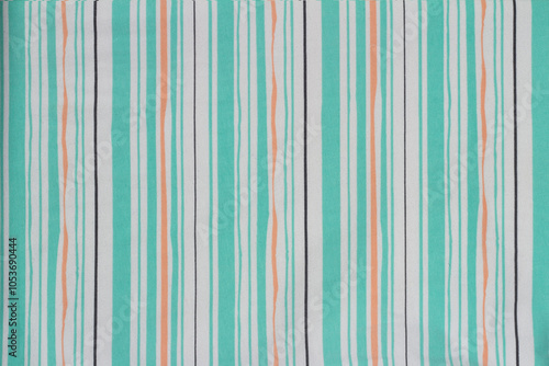 fabric texture in striped pastel colors with the addition of sea green