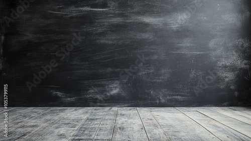 Dark textured chalkboard and blackboard backdrop suitable for showcasing products in a studio environment