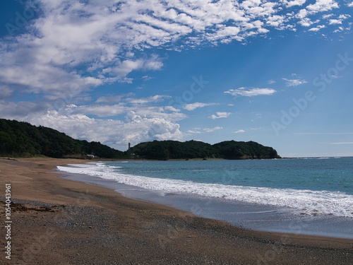 千里の浜 熊野古道 和歌山県 日高郡 みなべ町 山内 千里海岸