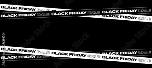 Black Friday Banner. Modern Black Friday Vector Design for Black Friday Web Banner, Poster, Ad, Social, Web