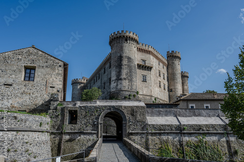 Bracciano, Italy. The Orsini-Odescalchi Castle, also known as Bracciano Castle