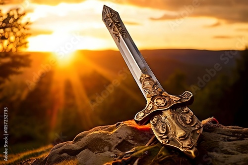 joyeuse the legendary sword of charlemagne said to be as bright