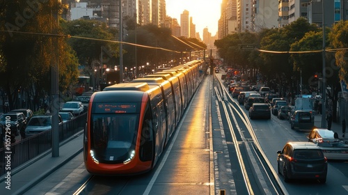 Automated public transport system Promote environmentally friendly mass transit systems and sustainable transport solutions in South America.