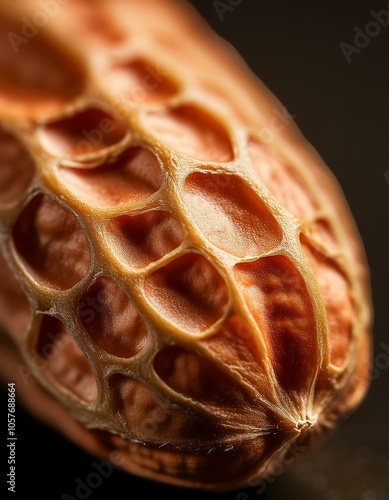 Close-up de un maní