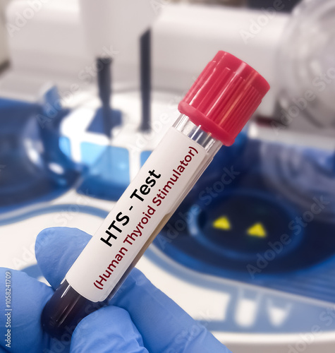 Blood sample for Thyroid stimulating Immunoglobulin (TSI) test. Throtropin binding inhibitory Immunoglobulin. Anti TSHR Ab.