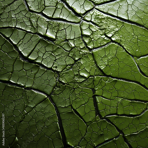 Texture leaf green, petiole, limb plant, nature, moss, environmental, biological, tree, vegetation, eco, growth. Green textured seamless tile background, copy space. 