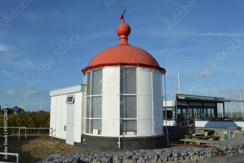 Spitze eines Leutturms in Niederland