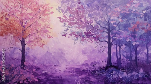 Violet autumn hues available for purchase