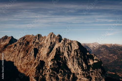 Niemcy, Austria, Tyrol, góry, szczyty górskie, Alpy, Bawaria