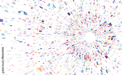 Dna test infographic. Genome sequence map.