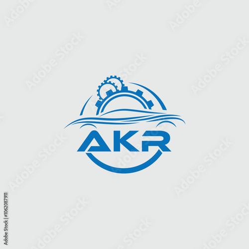 Automotive Solutions Logo With Letter AKR