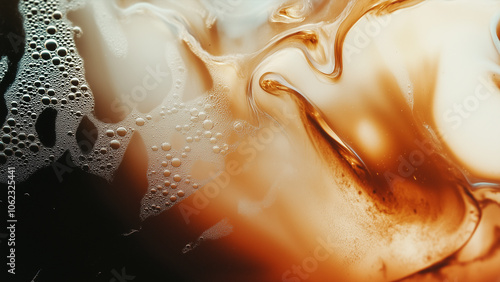 abstract liquid film texture background