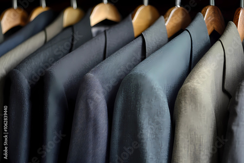 Vintage Slate Gabardine Sports Coats: Timeless Style for the Modern Man