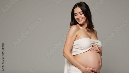 Image of a pregnant woman Female Subject