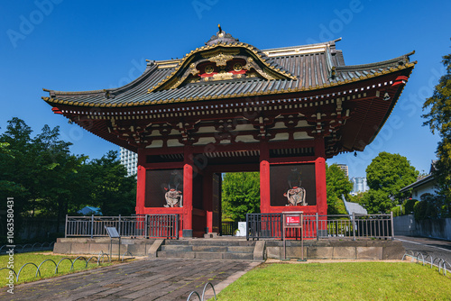 東京 旧台徳院霊廟惣門