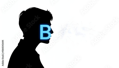 Bias business concept. Bias model or implicit bias drives our explicit behavior, perspective and decisions with mindfulness, consciousness, preconscious, feeling and unconscious bias isolated with w