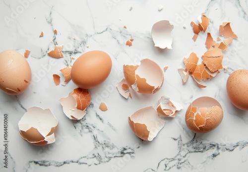 eggs, egg shells, cracked, broken eggs, kitchen, marble background, fresh, natural light, food photography, food styling, culinary art, organic, healthy, cooking, ingredients, breakfast, eggshell fra