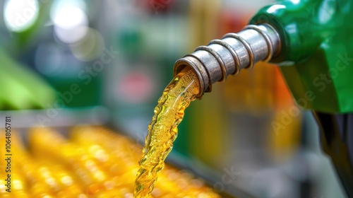 Ethanol: Made from renewable plant materials such as corn or sugarcane, ethanol is a biofuel often mixed with gasoline to lower emissions. 